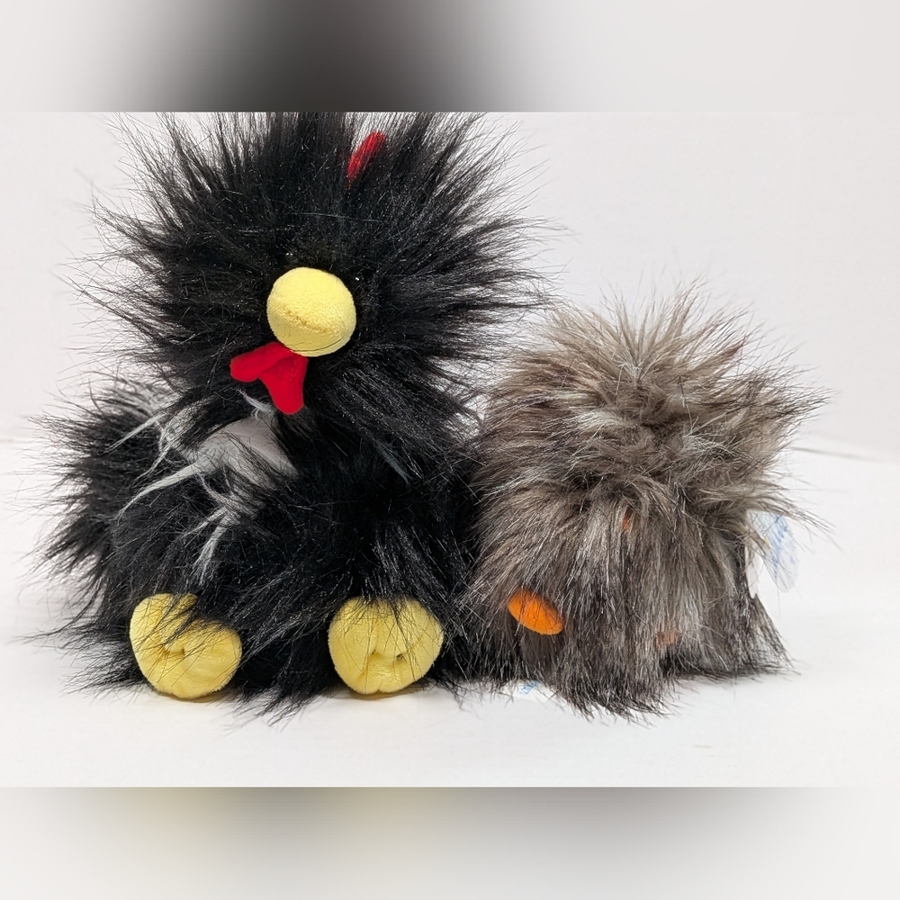 Wishpets Puffpets Colonel Rooster & chick